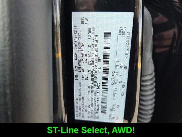 2025 Ford Escape ST-Line Select