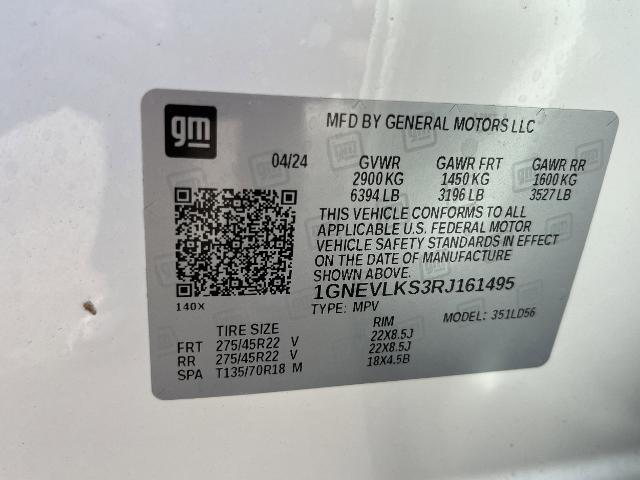 2024 Chevrolet Traverse AWD RS