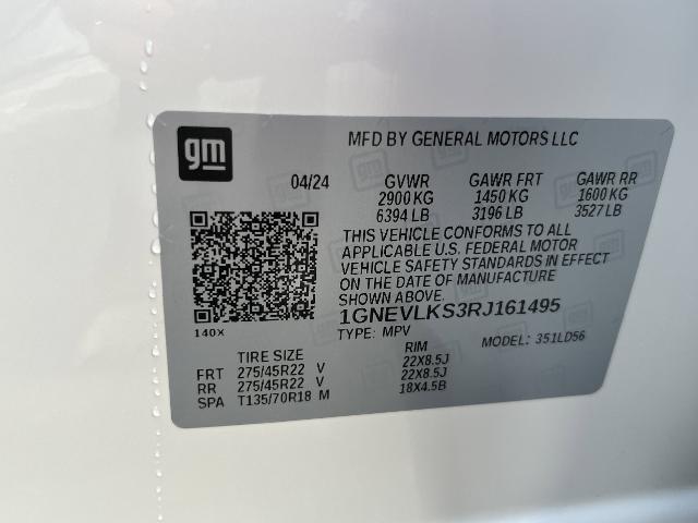 2024 Chevrolet Traverse AWD RS