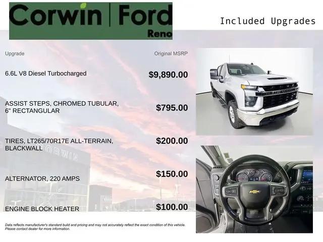 2023 Chevrolet Silverado 2500HD 4WD Crew Cab Standard Bed LT