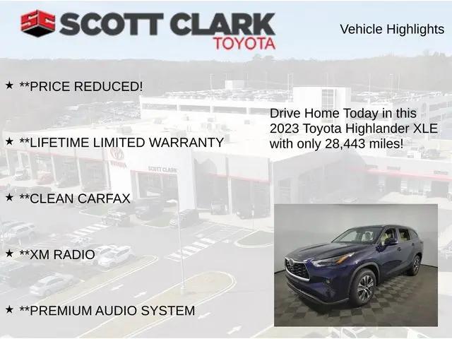 2023 Toyota Highlander XLE