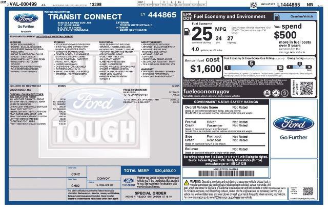 2020 Ford Transit Connect XLT Cargo Van