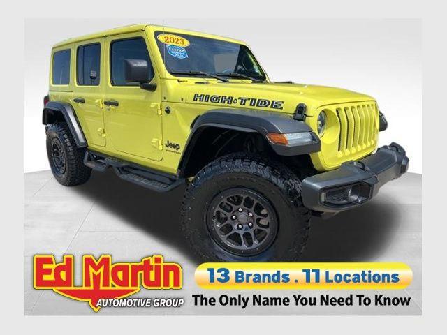 2023 Jeep Wrangler 4-Door High Tide 4x4 for sale in Anderson, IN