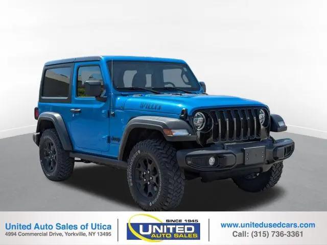 2022 Jeep Wrangler Willys 4x4 for sale in Yorkville, NY