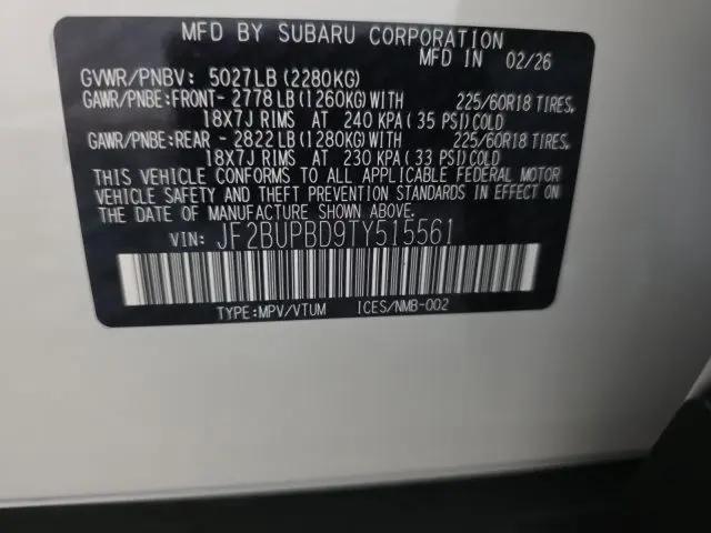 2026 Subaru Outback Premium
