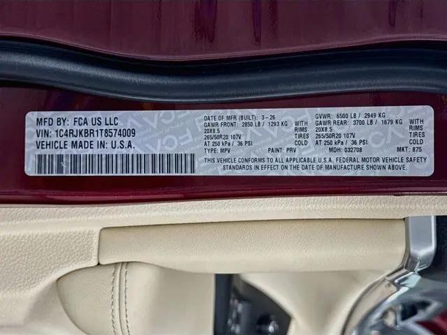 2026 Jeep Grand Cherokee L Limited