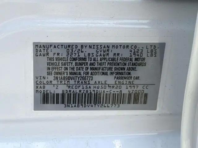 2026 Nissan Sentra SR