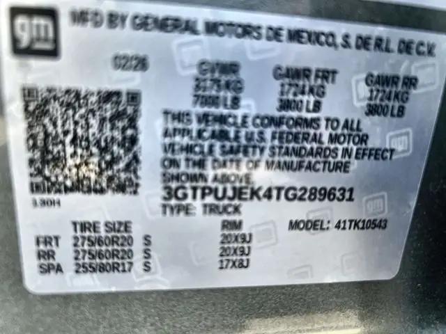 2026 GMC Sierra 1500 Crew Cab, Short Bed, Elevation, 4WD
