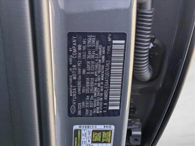 2026 Hyundai Palisade Hybrid SEL 8P