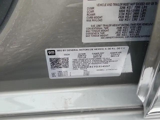 2026 GMC Sierra 1500 Crew Cab, Standard Bed, SLT, 4WD