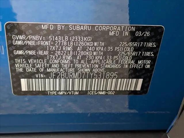 2026 Subaru Outback Wilderness