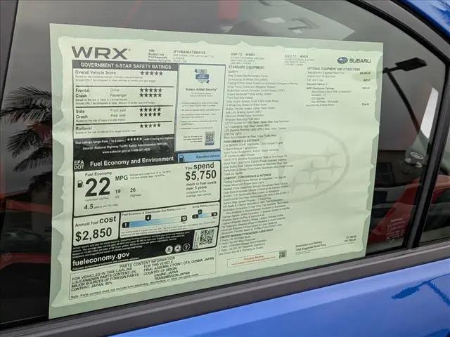 2026 Subaru WRX Limited