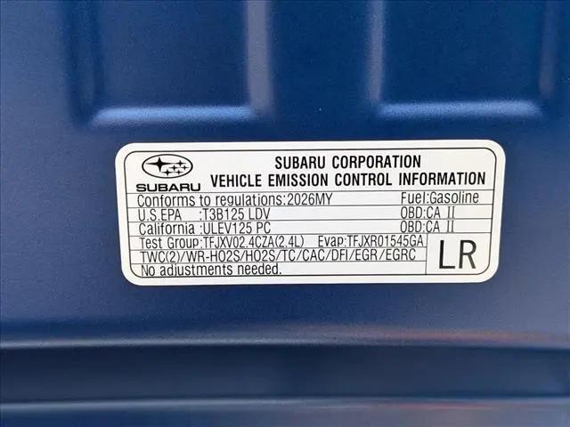 2026 Subaru WRX Premium