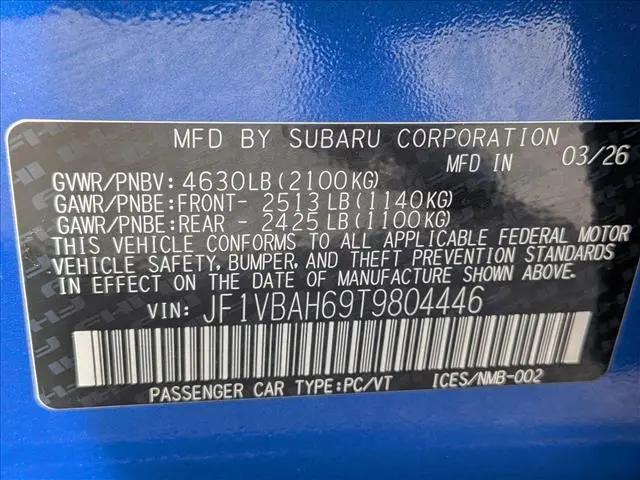 2026 Subaru WRX Premium
