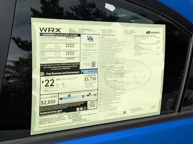 2026 Subaru WRX Premium
