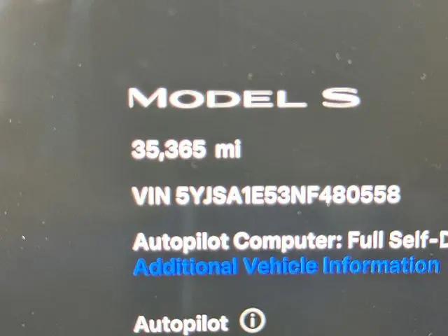 2022 Tesla Model S Dual Motor All-Wheel Drive