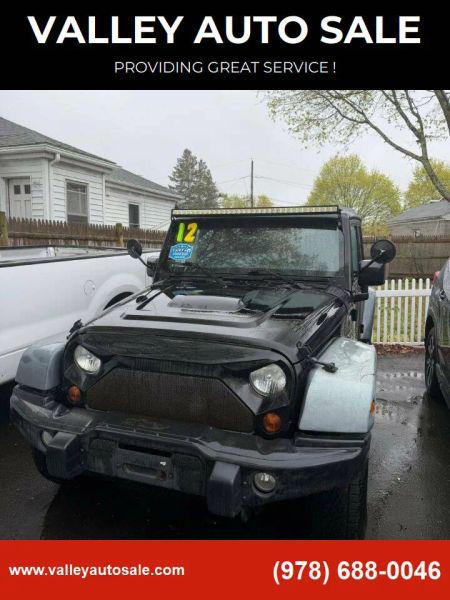 2012 Jeep Wrangler Unlimited Rubicon for sale in Methuen, MA