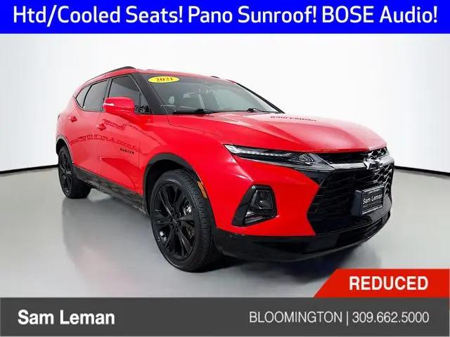 2021 Chevrolet Blazer FWD RS for sale in Bloomington, IL