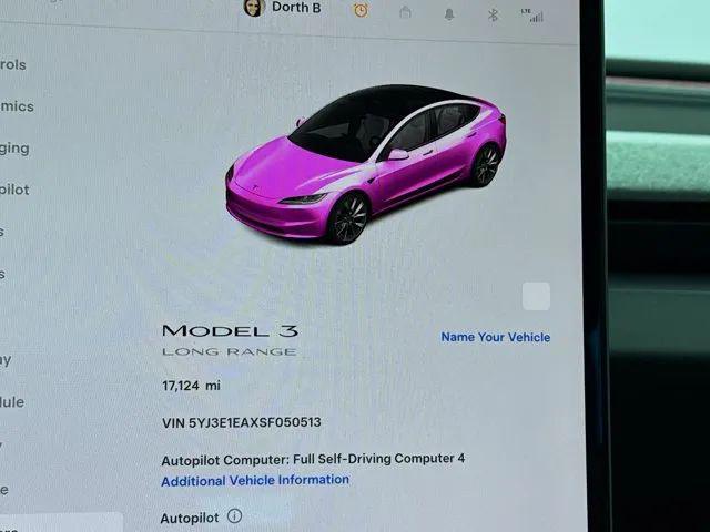 2025 Tesla Model 3 Long Range Rear-Wheel Drive