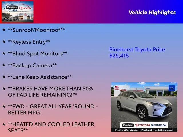 2016 Lexus RX 350 RX 350