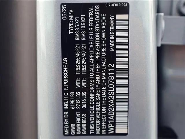 2025 Porsche Macan Electric Macan Electric
