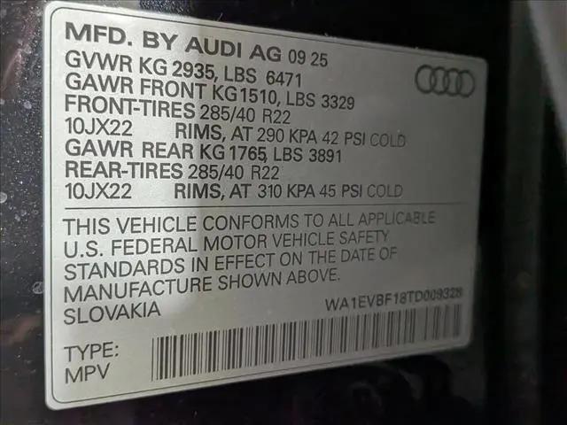 2026 Audi Q8 Premium Plus 55 TFSI quattro Tiptronic