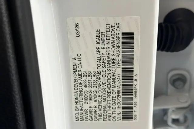 2026 Honda Accord Sedan EX-L