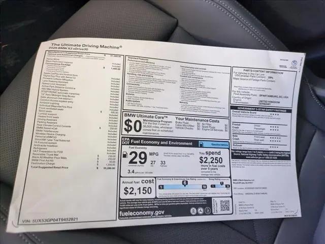 2026 BMW X3 30 xDrive