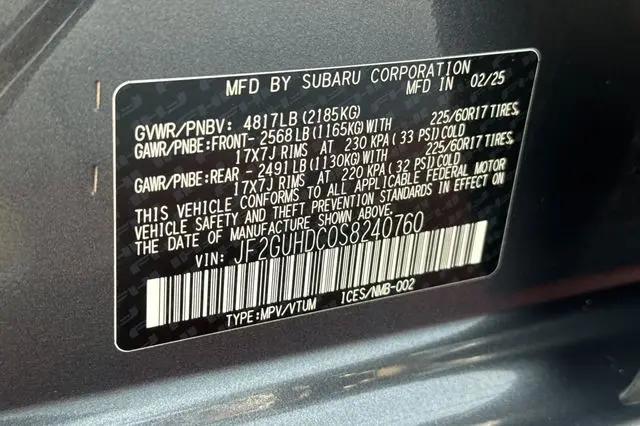 2025 Subaru Crosstrek Premium