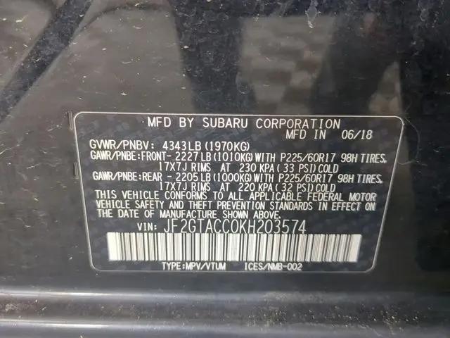 2019 Subaru Crosstrek 2.0i Premium