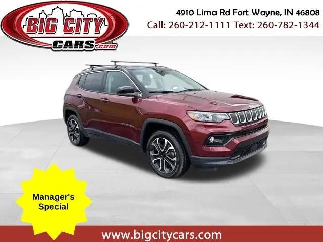 2022 Jeep Compass Limited 4x4 for sale in Fort Wayne, IN