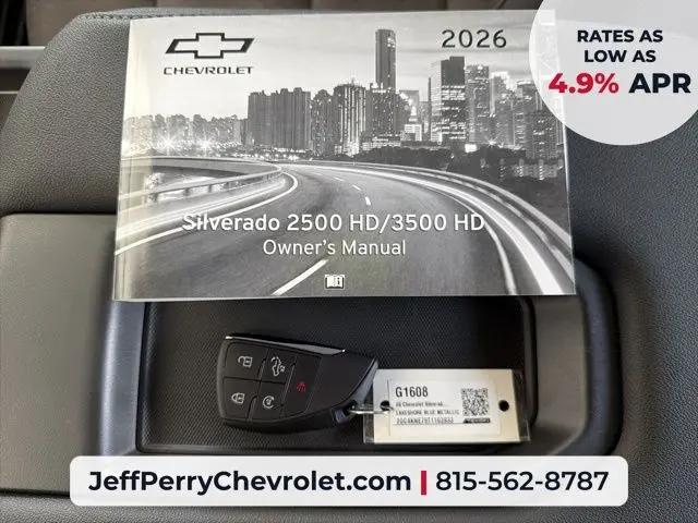 2026 Chevrolet Silverado 2500HD Crew Cab, Standard Bed, LT, 4WD
