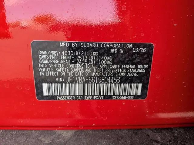 2026 Subaru WRX Premium