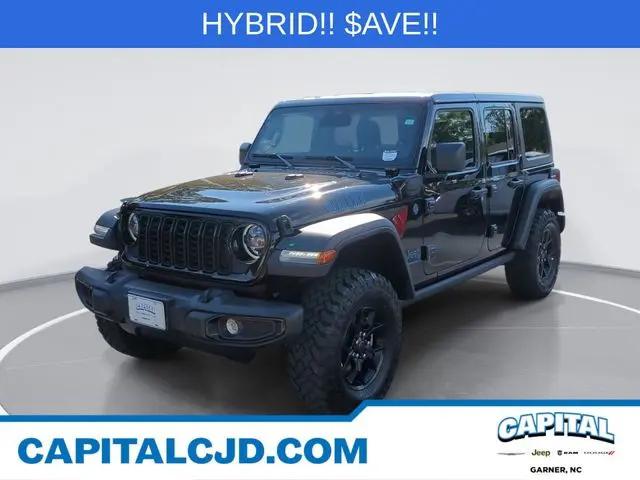 2025 Jeep Wrangler 4xe Willys 4xe for sale in Garner, NC