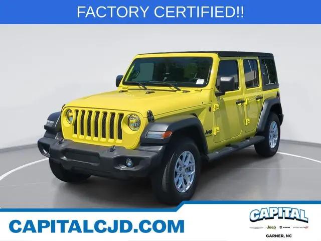 2023 Jeep Wrangler 4-Door Sport S 4x4 for sale in Garner, NC