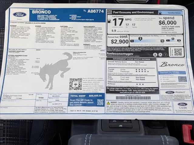 2026 Ford Bronco Heritage Edition