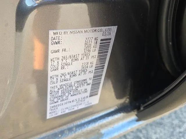 2026 Nissan Frontier Crew Cab SV 4x2