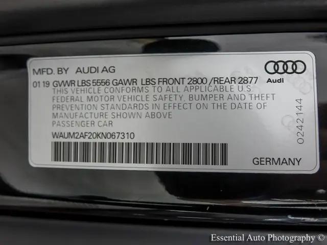 2019 Audi A6 55 Premium