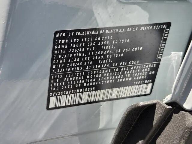 2026 Volkswagen Taos SE Black