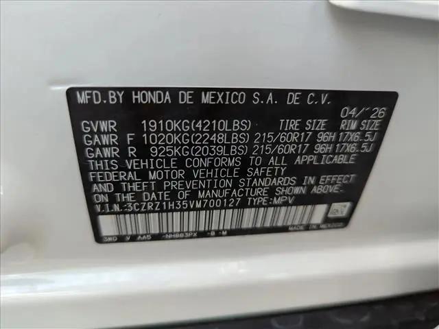 2027 Honda HR-V LX