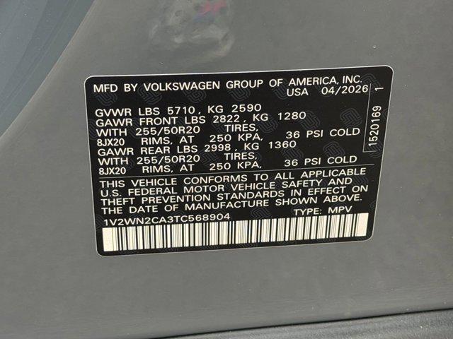 2026 Volkswagen Atlas SE with Technology