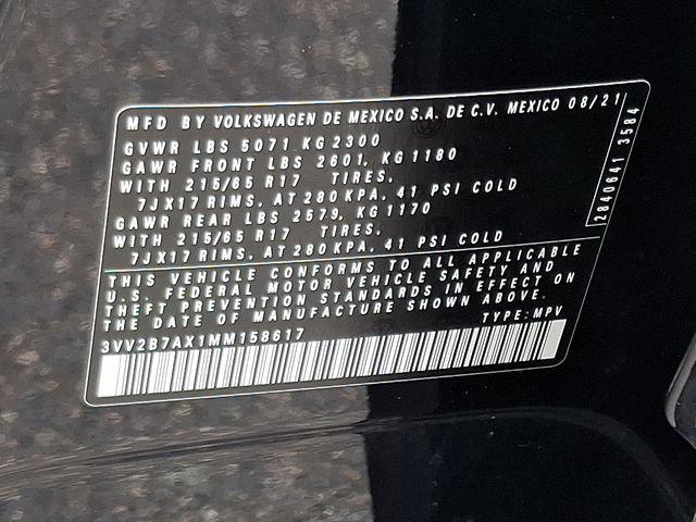 2021 Volkswagen Tiguan 2.0T SE R-Line Black