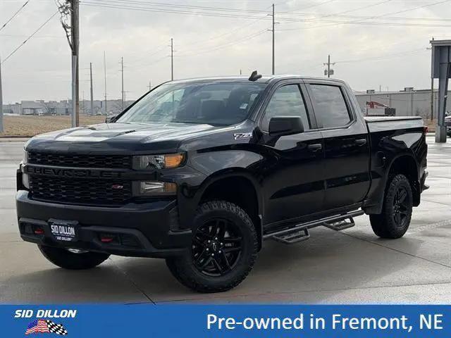 2021 Chevrolet Silverado 1500 4WD Crew Cab Short Bed Custom Trail Boss for sale in Fremont, NE