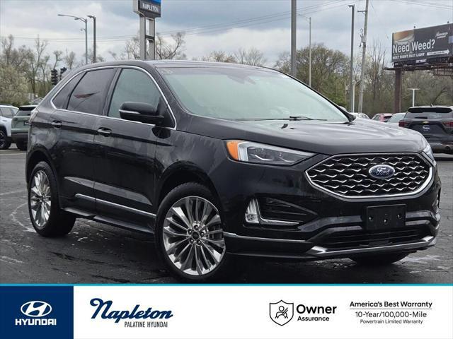2020 Ford Edge Titanium for sale in PALATINE, IL