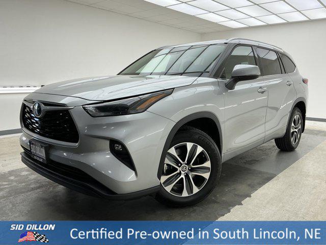 2022 Toyota Highlander Hybrid XLE for sale in LINCOLN, NE