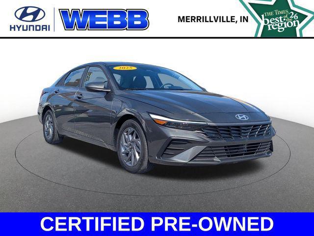 2025 Hyundai Elantra Hybrid Blue for sale in MERRILLVILLE, IN