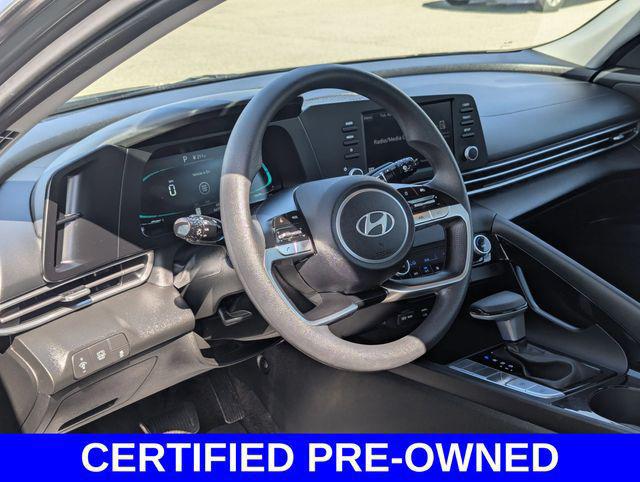 2025 Hyundai Elantra Hybrid Blue