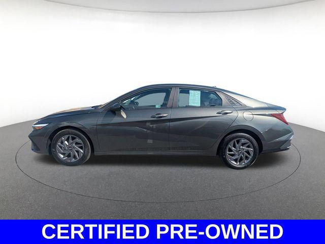 2025 Hyundai Elantra Hybrid Blue