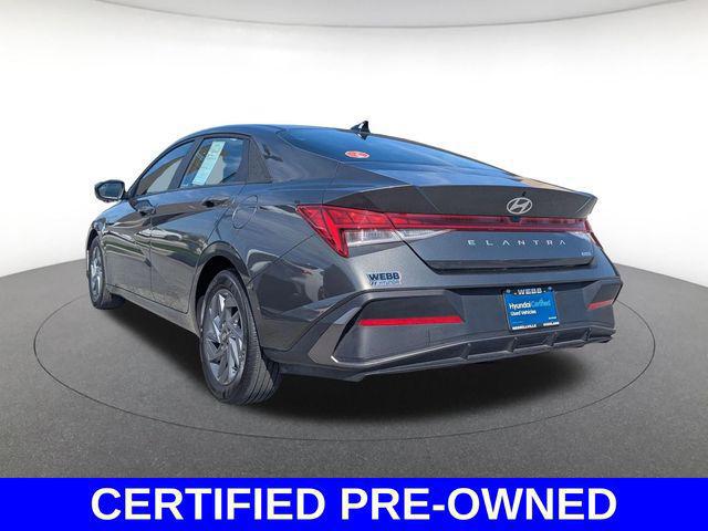 2025 Hyundai Elantra Hybrid Blue