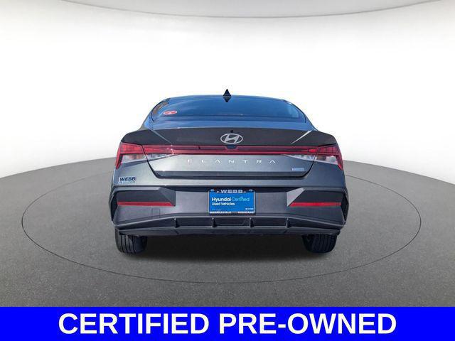 2025 Hyundai Elantra Hybrid Blue